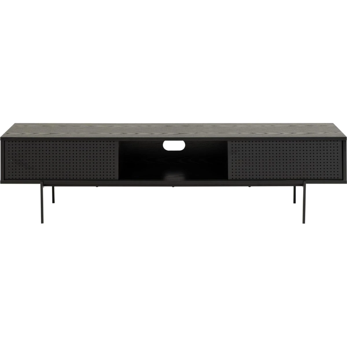 AC Design Furniture Zelda Tv-bænk - Sort ask - 180x40 cm