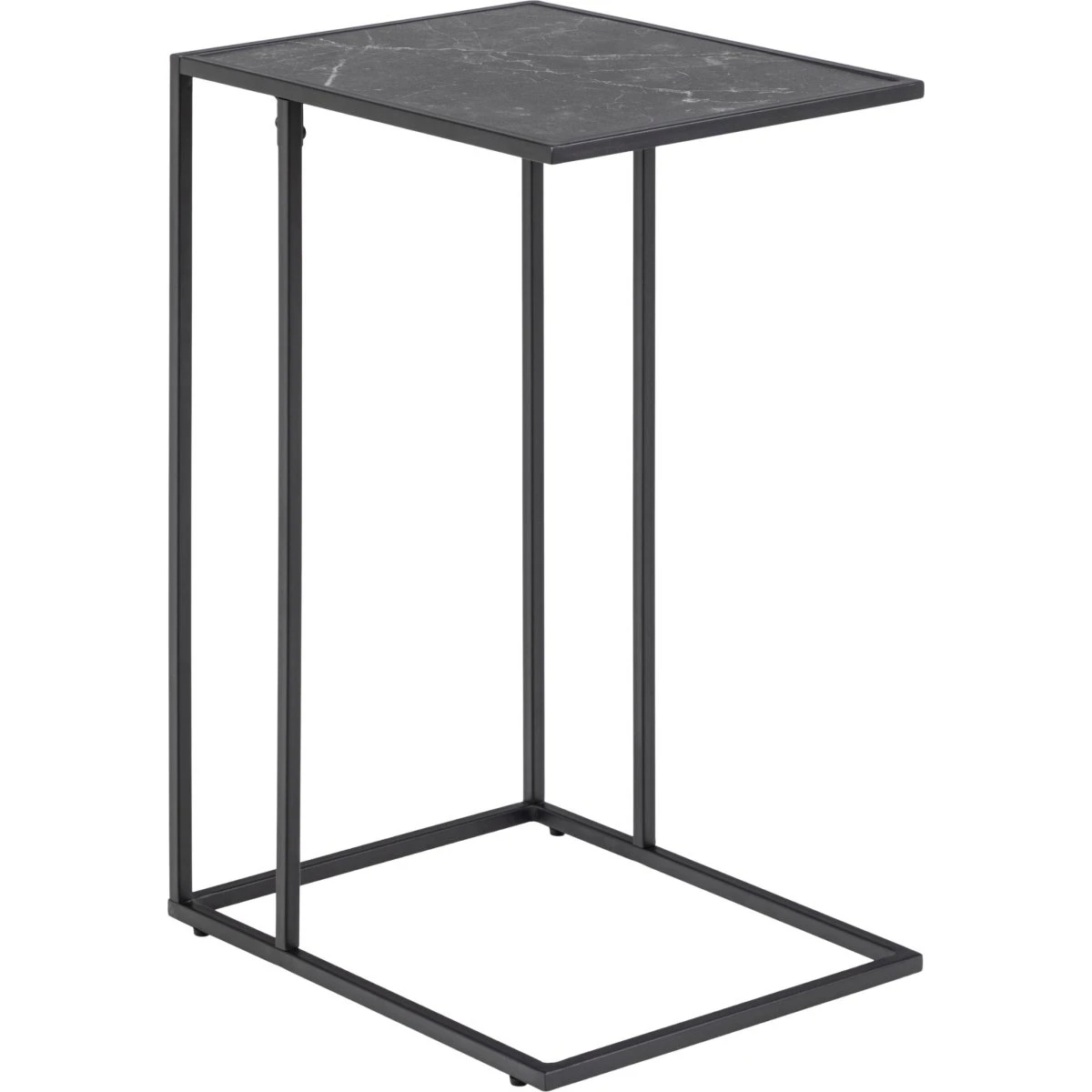 AC Design Furniture Candela Sidebord - Sort Marmor - 35x43 cm