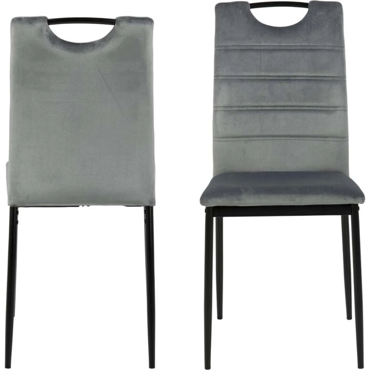 AC Design Furniture Smilla Spisebordsstol, 4-pak - Grå
