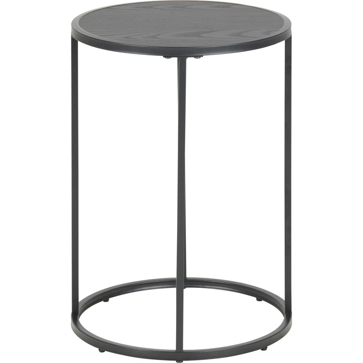 AC Design Furniture Agust Sidebord - Sort - Ø40 cm