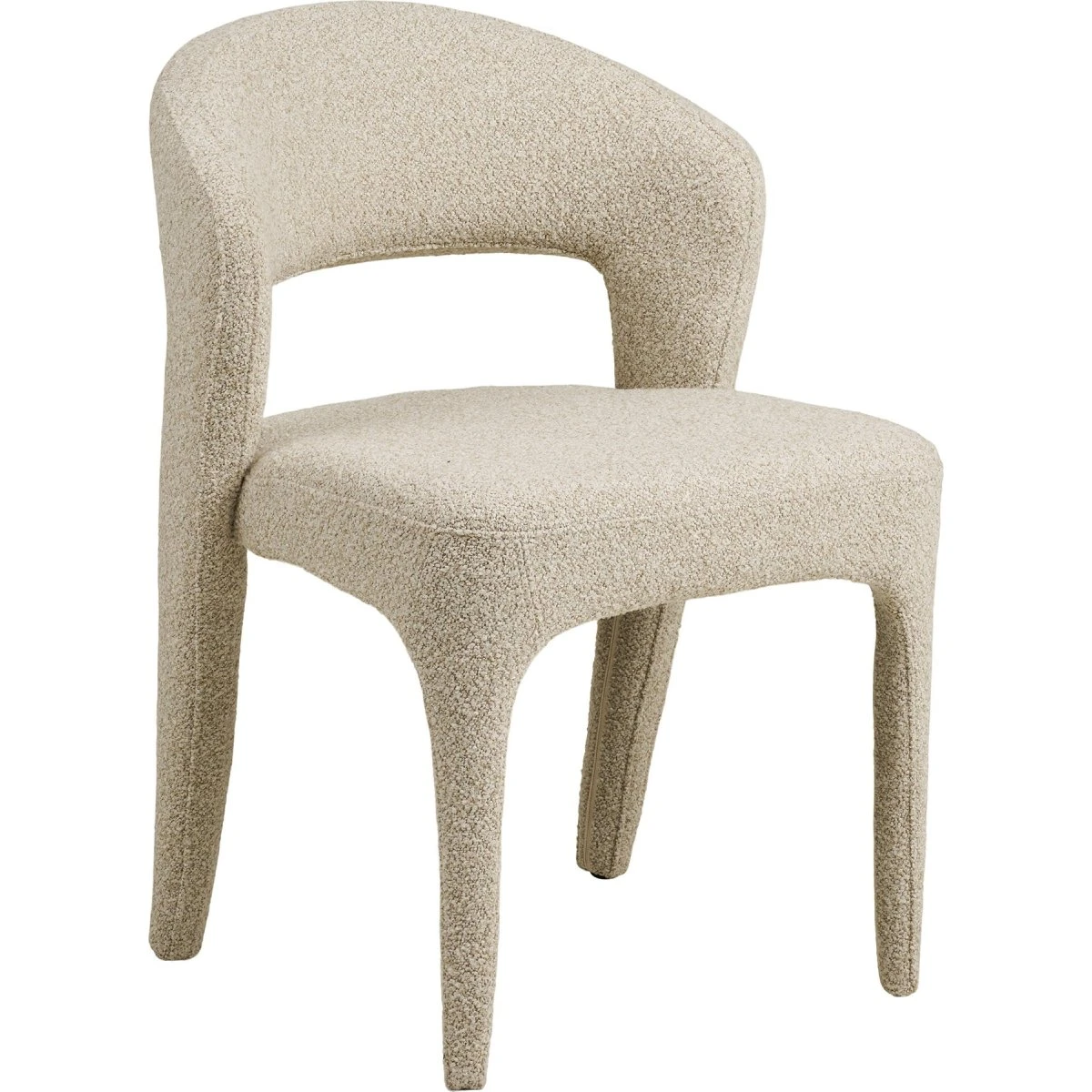 House Nordic Belmont Spisebordsstol - Sand - Sæt af 2 stk.