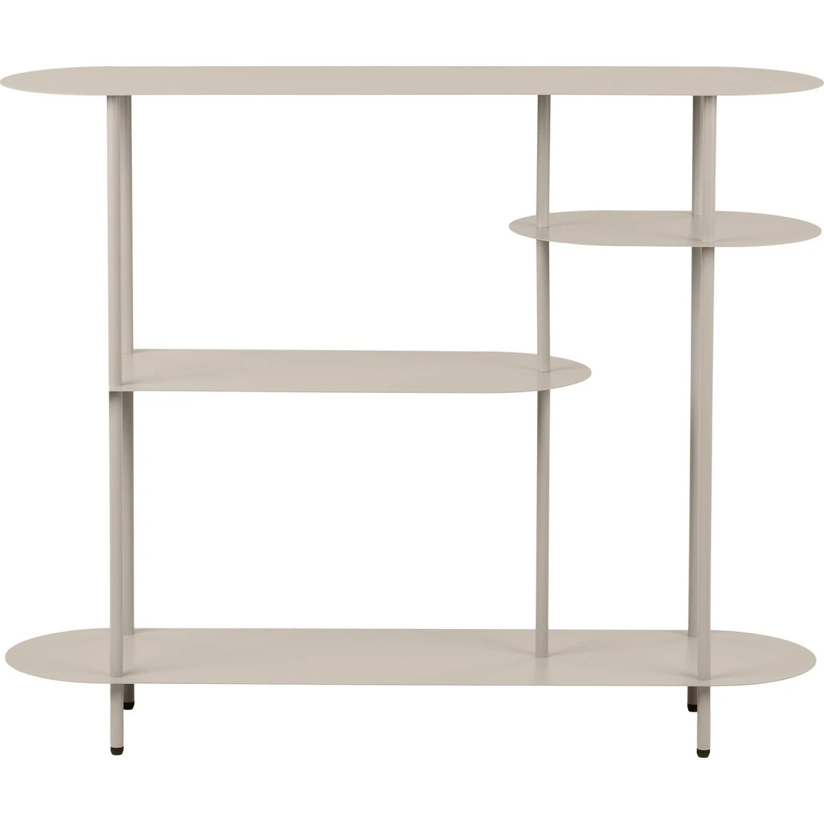 House Nordic Rieti Reol - Sand - 4 hylder - 31x118x97 cm