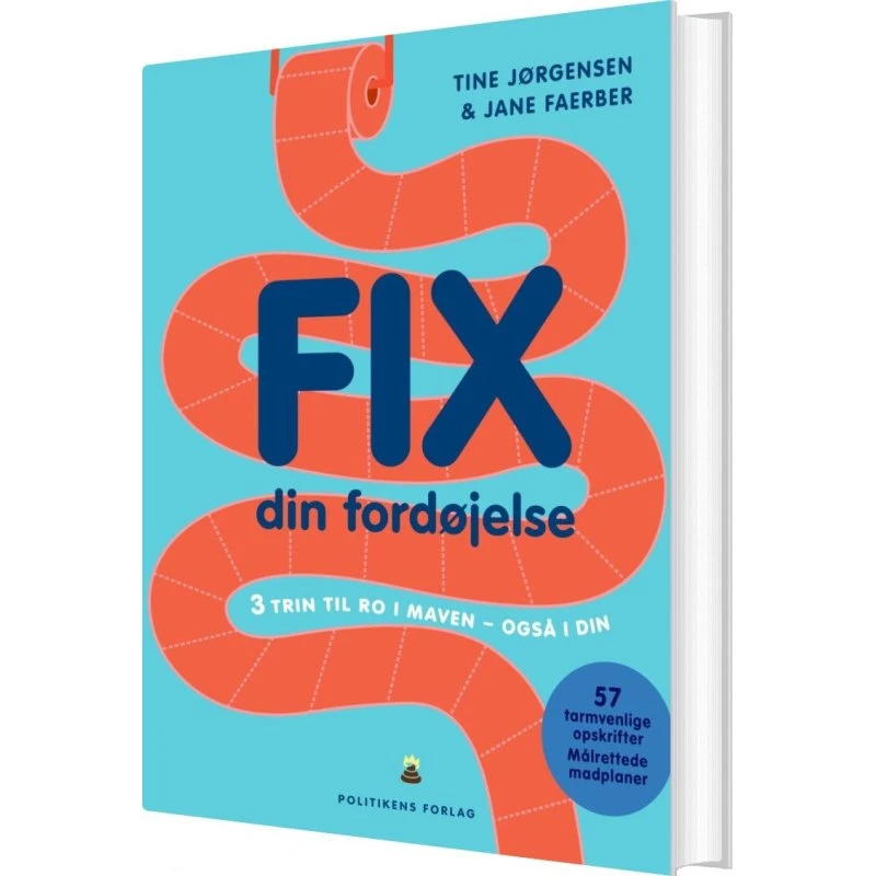 Fix din fordøjelse – bog af Tine Jørgensen