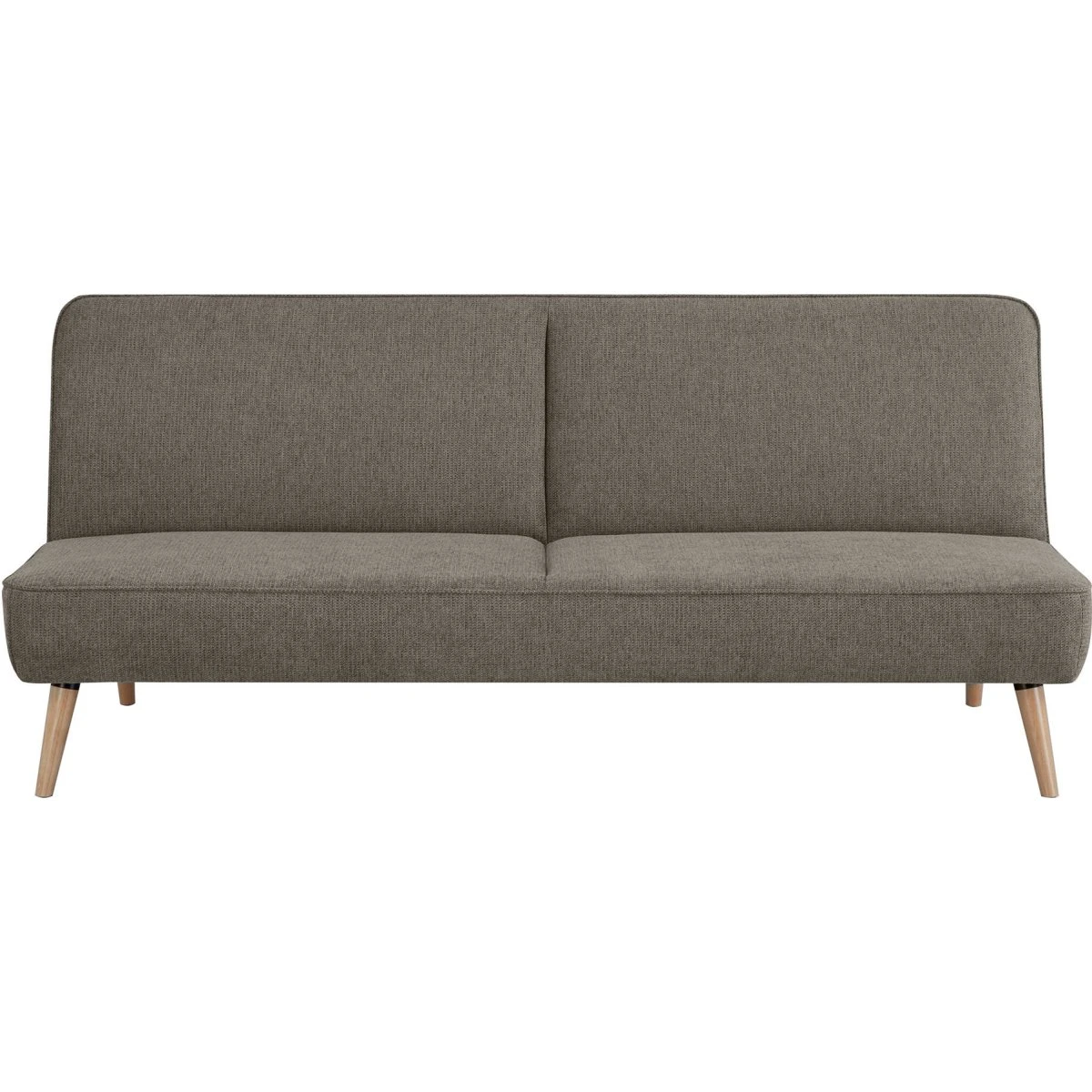 House Nordic Swan Sovesofa - Brun med naturben - 186x113 cm