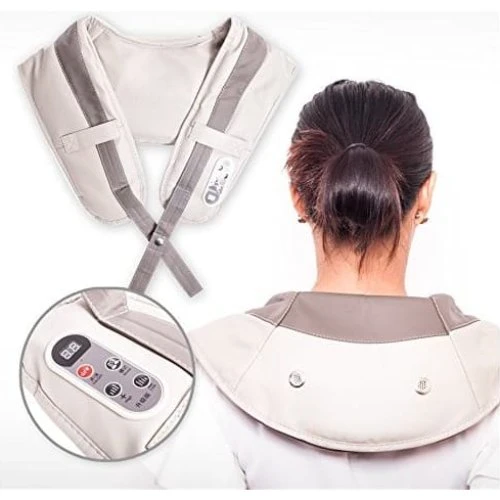 Vitu PRO Shiatsu massagekrave med varme til nakke og skuldre