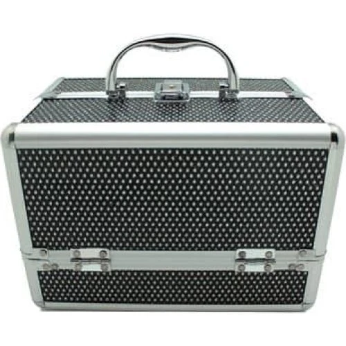 AVERY® Makeup Boks & Smykkeopbevaring i Aluminium - Sort