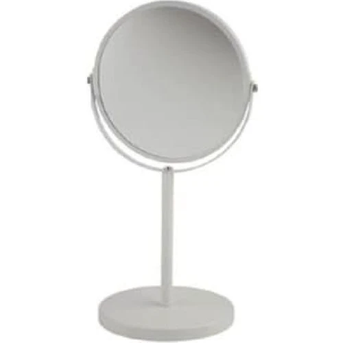 Uniq Makeup Spejl med fod - Hvid - 19 cm