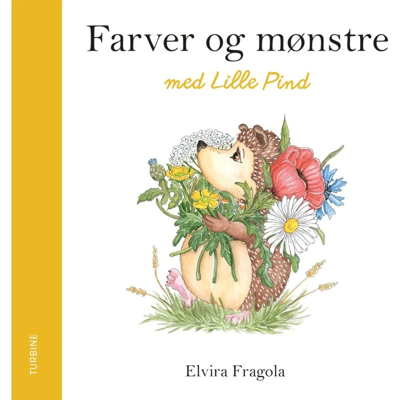 Farver og mønstre med Lille Pind – papbog til små børn