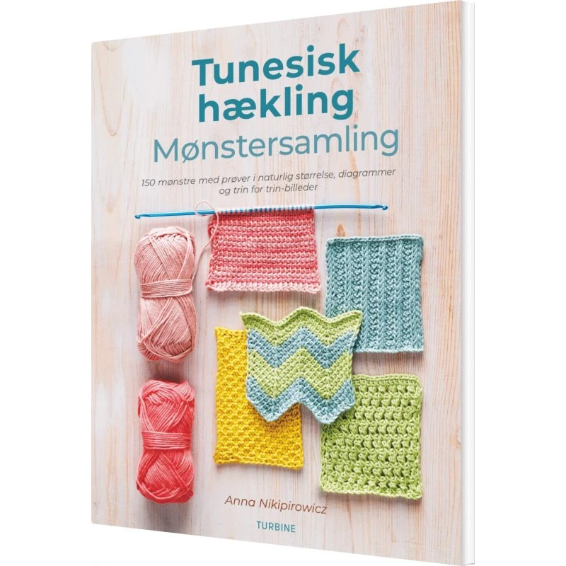Tunesisk hækling – Mønstersamling af Anna Nikipirowicz