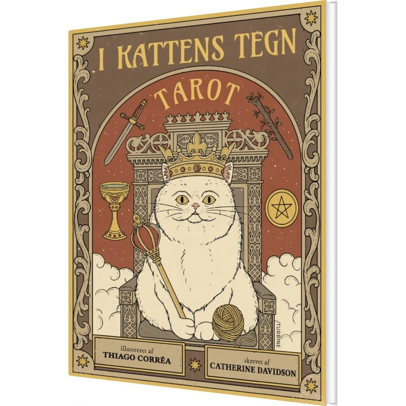 Tarot – I kattens tegn: kortsæt med guidebog (hardback)