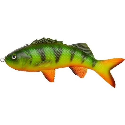 PulzBait Skinz Perch 15cm - 2 stk. udskiftelige gummidyr
