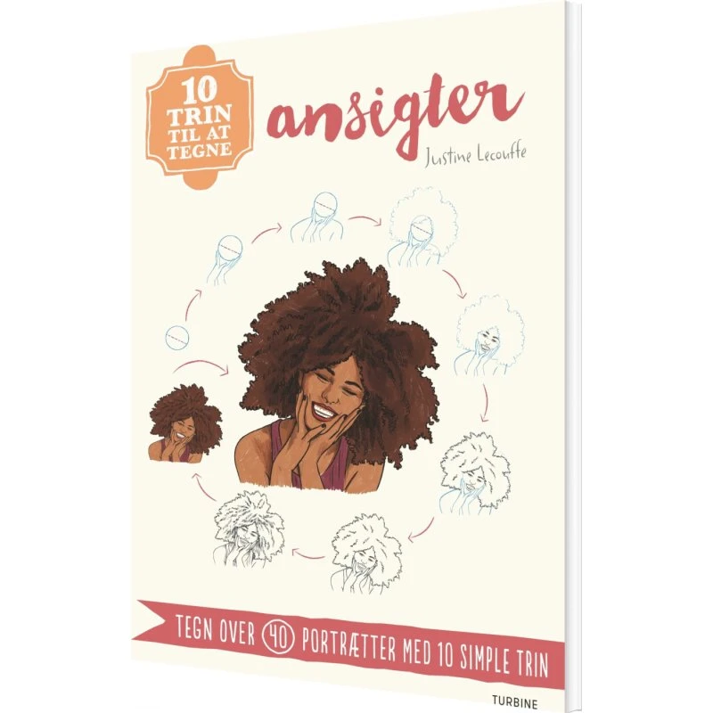 10 trin til at tegne ansigter – Over 40 portrætter