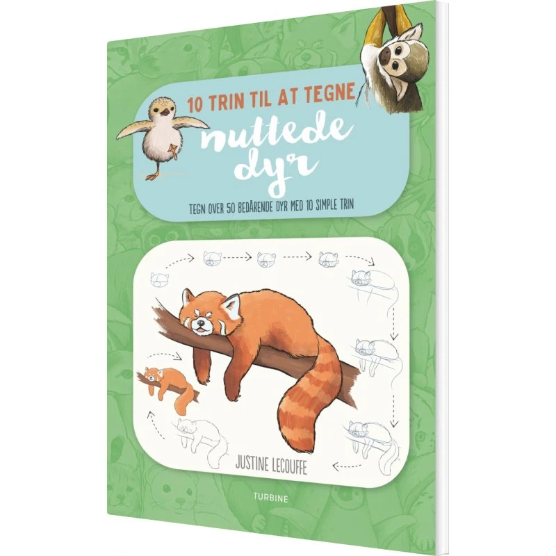 10 trin til at tegne nuttede dyr – Justine Lecouffe