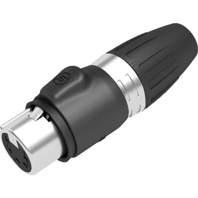 DMX XLR Hunstik Output 3x1-2,5mm2 til DMX projektører