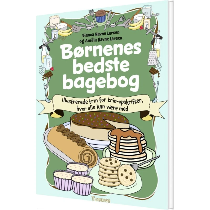 Børnenes bedste bagebog – trin-for-trin for børn