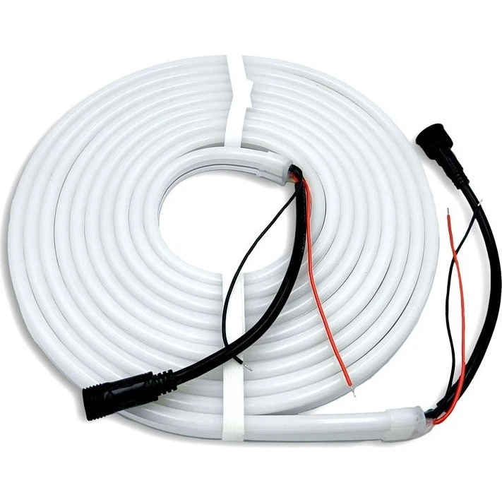 5m RGB+WW Neon Flex Strip - 24V DC, IP65, 72 LED/m
