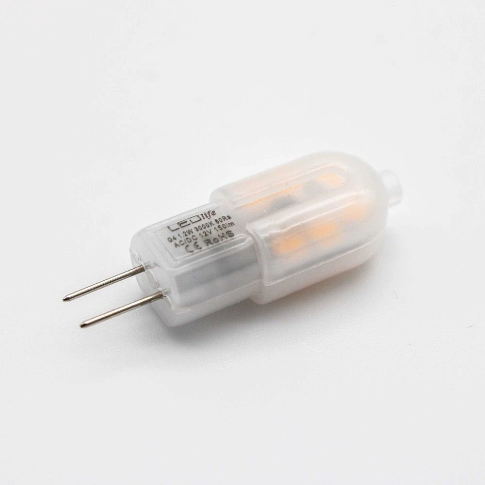LEDlife G4 LED Pære 1,2W 12V 3000K 150lm