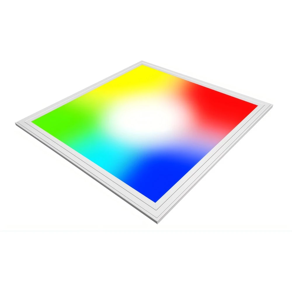 60x60 Zigbee RGB+CCT LED panel, 36W - Hvid kant