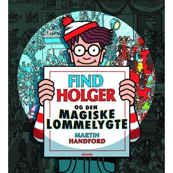 Find Holger - Og Den Magiske Lommelygte (hardcover)