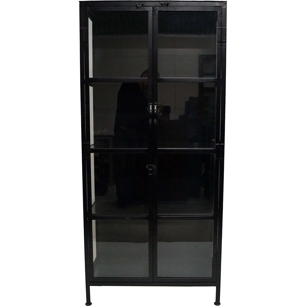 Trademark Living Spencer Vitrineskab H176 cm i jern
