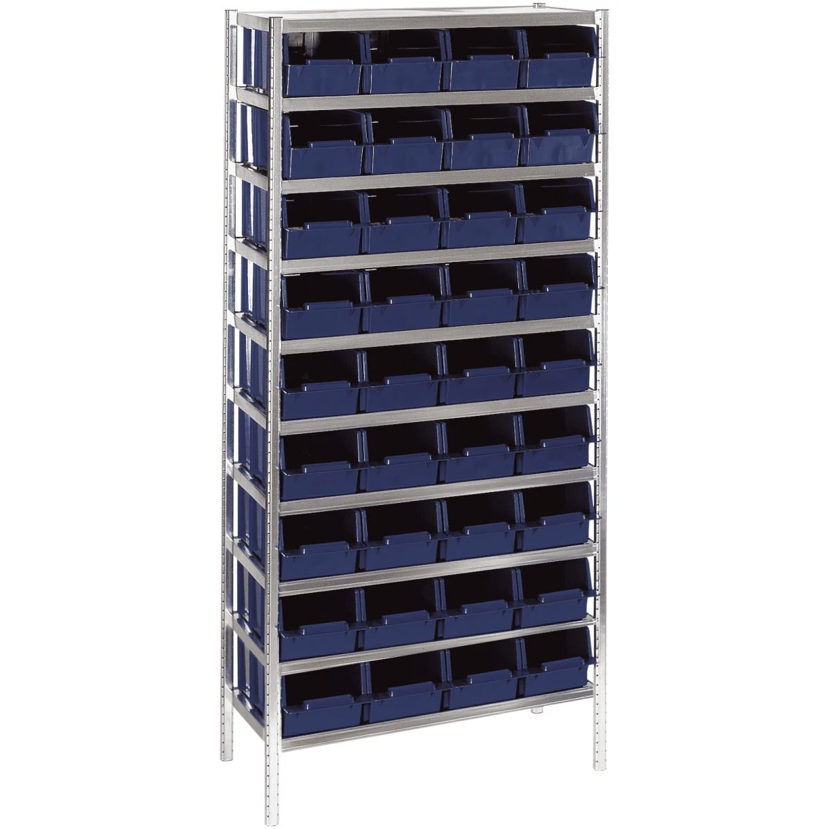 Raaco 7-1600 Værkstedreol med 36 kasser - 2000x920x430 mm