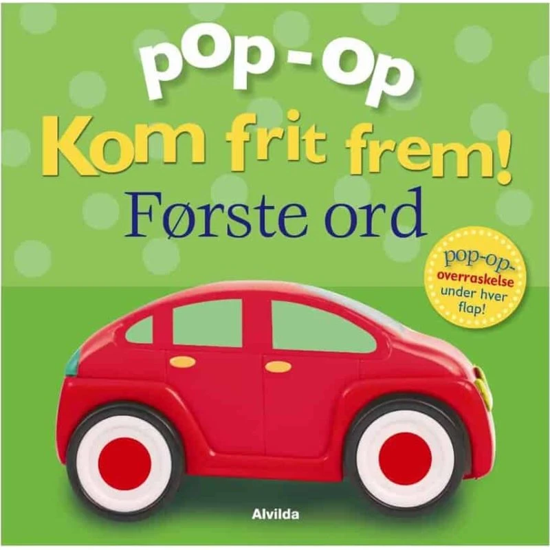 Kom Frit Frem – Første Ord (Pop-up flapbog)