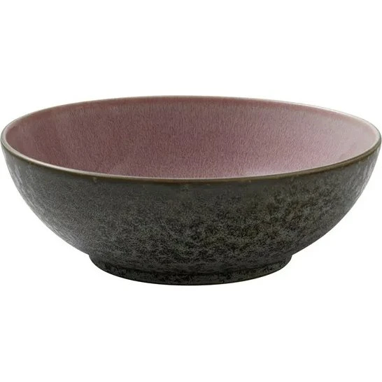 Bitz Gastro Salatskål 30 cm Grå/Light Pink i Stentøj