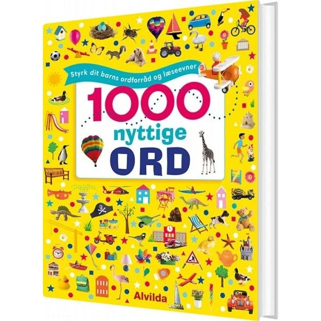 1000 nyttige ord – billedordbog til børn (hardcover)