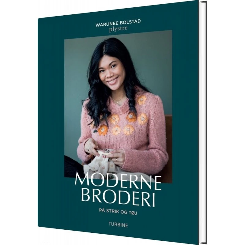 Moderne broderi på strik og tøj – Warunee Bolstad