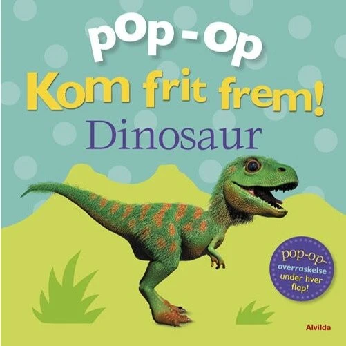 Kom frit frem - Dinosaur (Pop-up papbog)