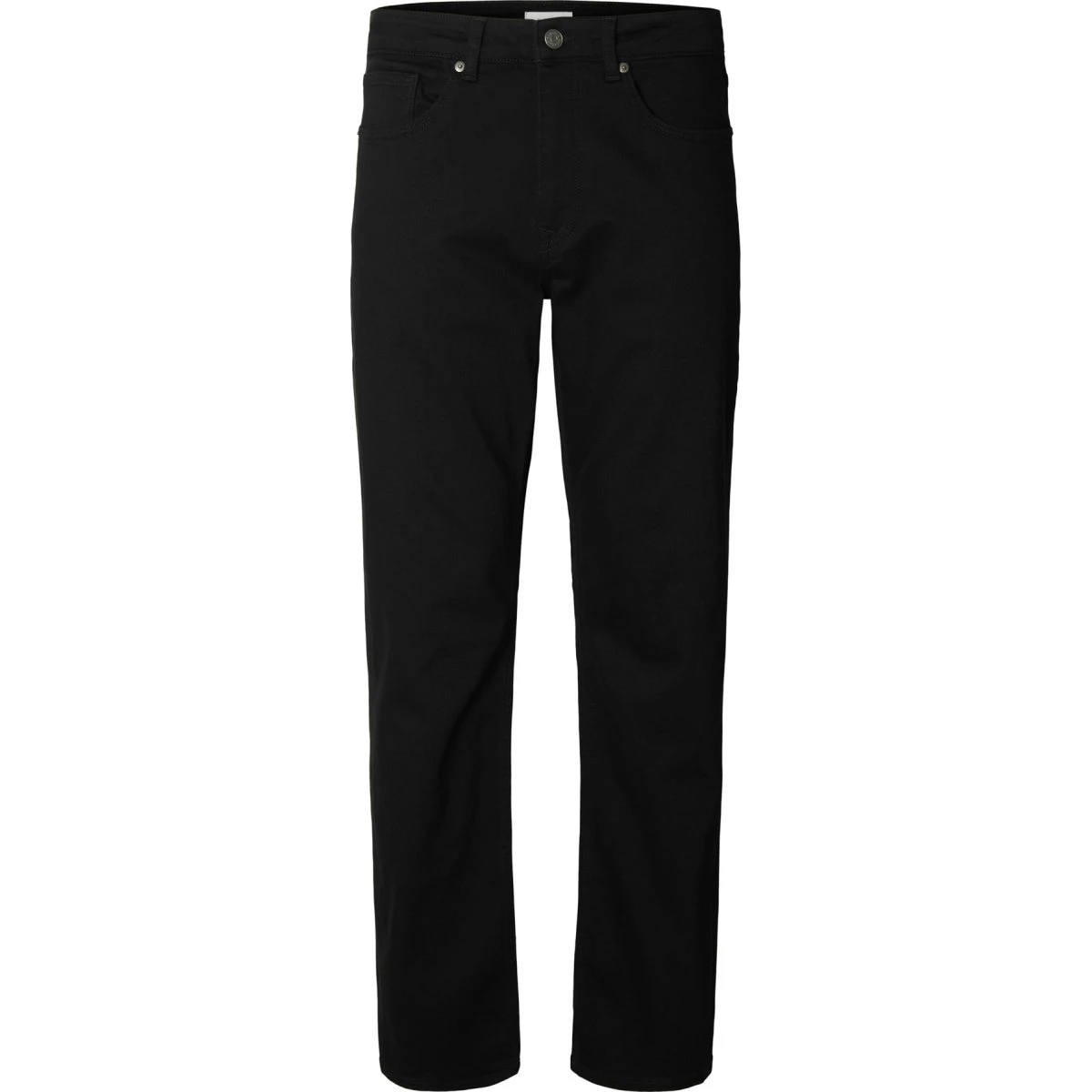 SELECTED Jeans Black Denim Straight Ben Stay SLH196