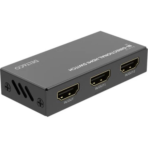 Deltaco HDMI-7052 HDMI Switch 8K - Sort