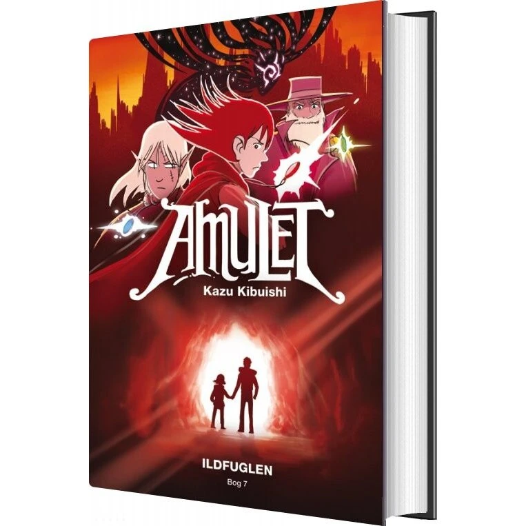 Amulet 7: Ildfuglen – Kazu Kibuishi (Hardcover)