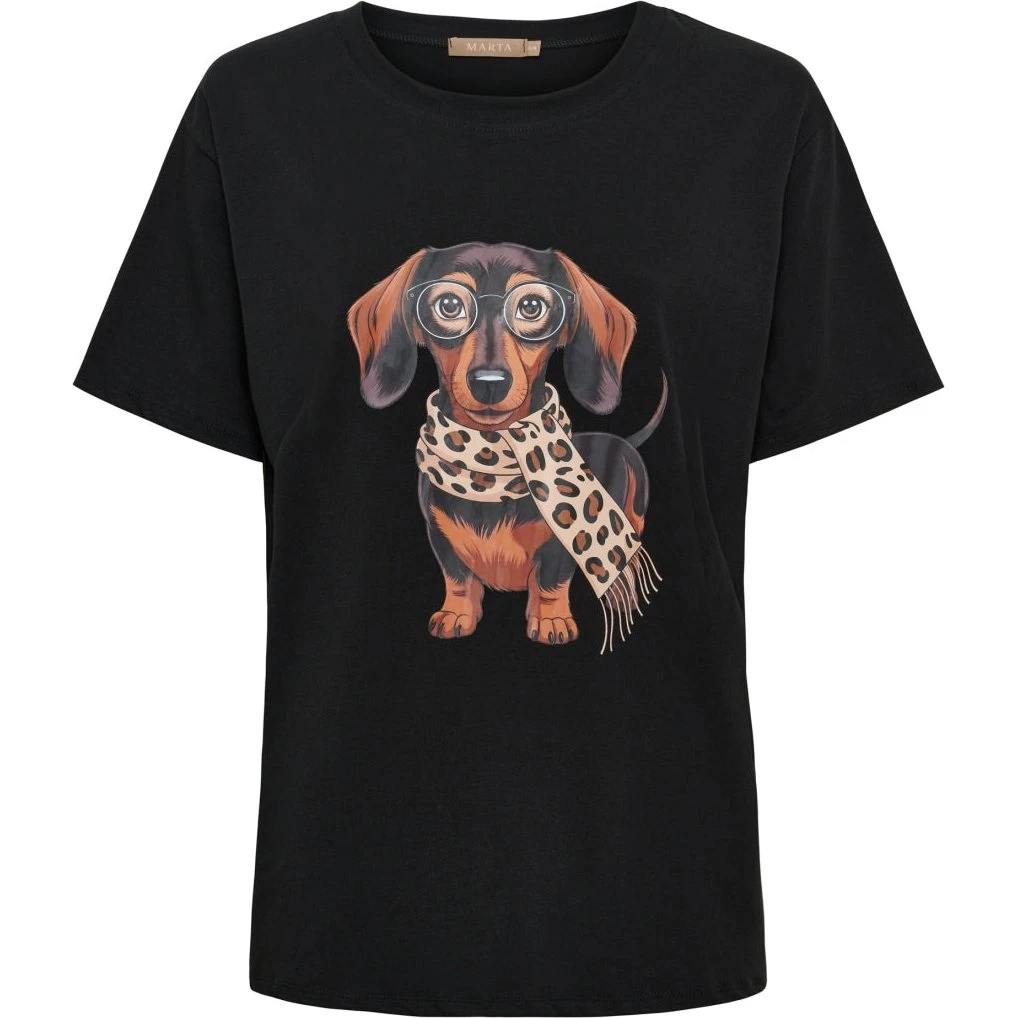 Marta du Chateau Dame T-Shirt Inge - Sort