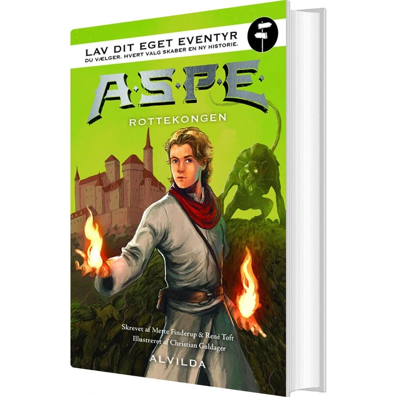 A.S.P.E. – Lav dit eget eventyr: Rottekongen (hardcover)