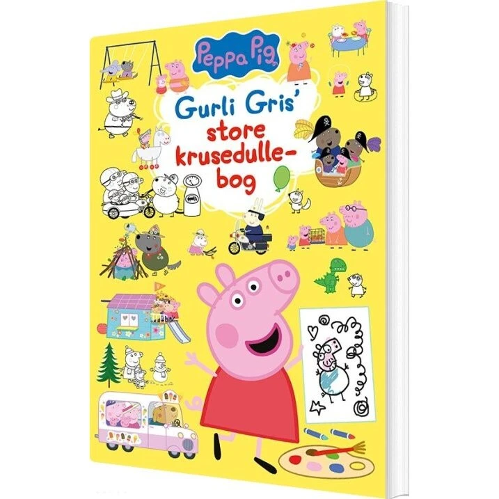 Gurli Gris – Store Krusedullebog (Peppa Pig)