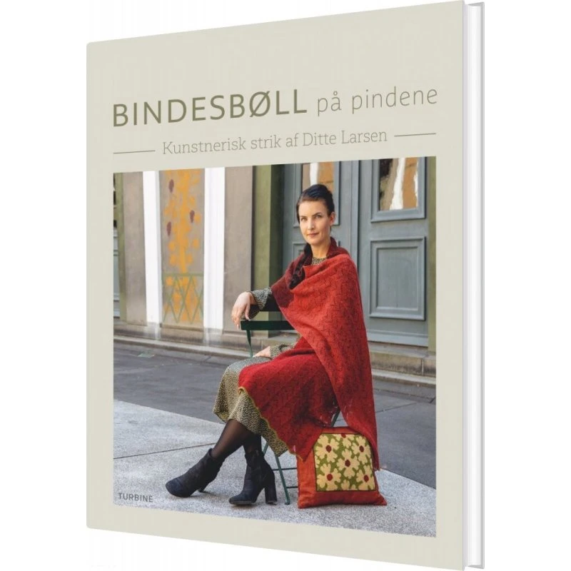 Bindesbøll på pindene – strikke- og broderibog (hardback)