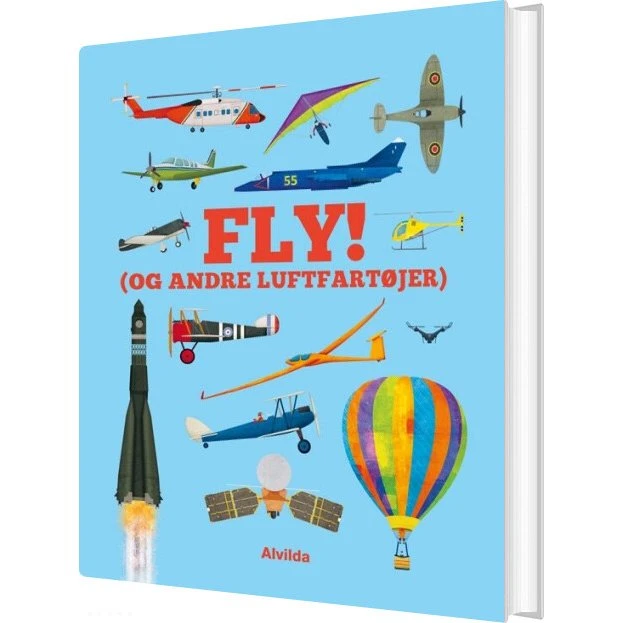 Fly og andre luftfartøjer – Børnebog (Hardcover)
