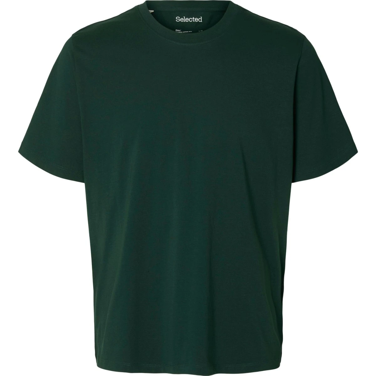 SELECTED Aspen Bluse i granfarvet jersey