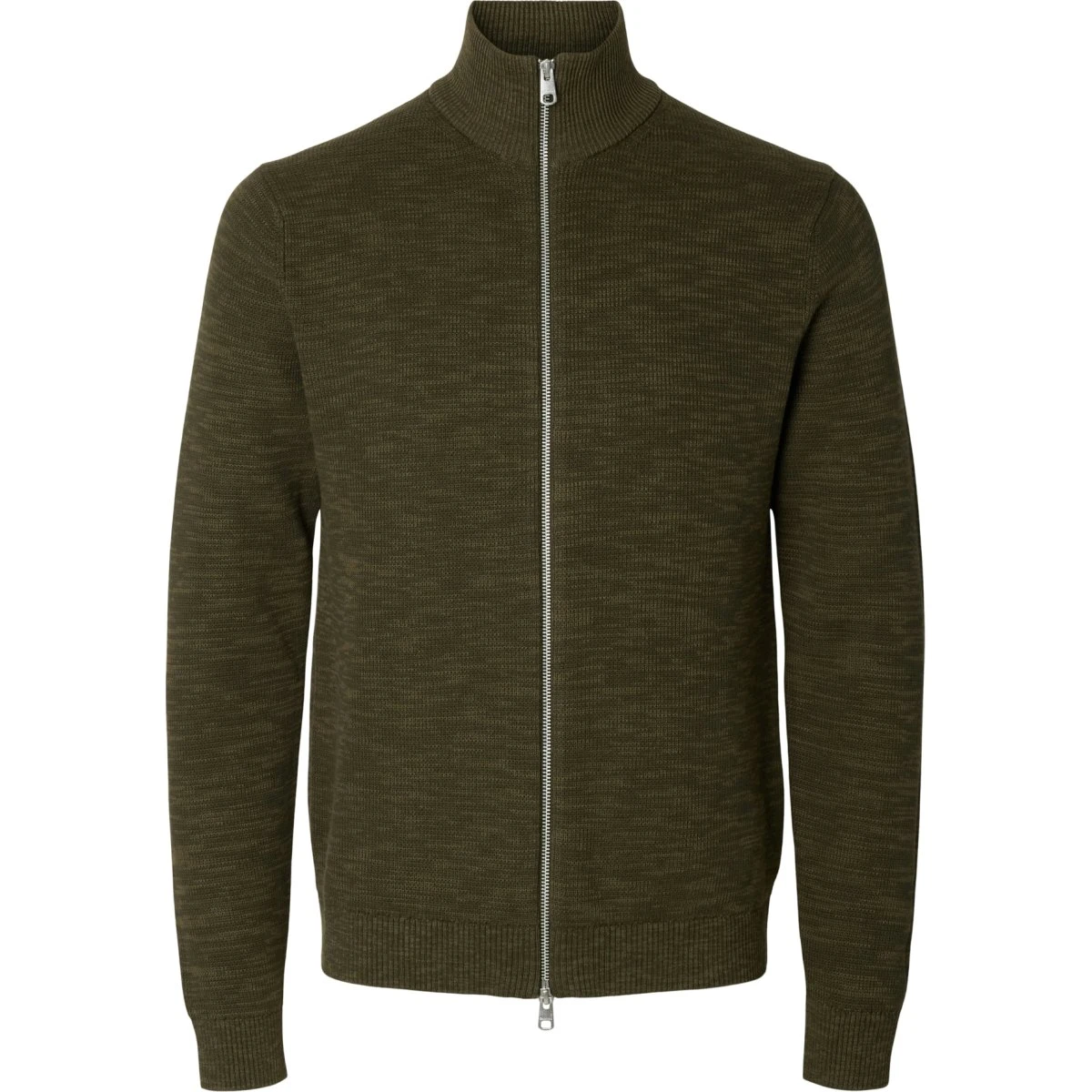 SELECTED Cardigan SLHDane i oliven