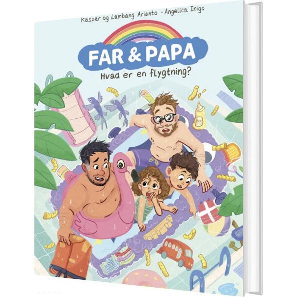 Far & Papa: Hvad er en flygtning? – Børnebog (hardcover)