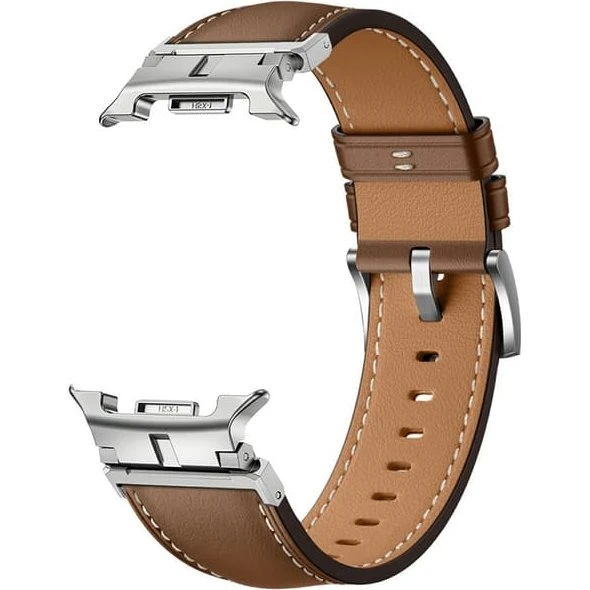 Urrem Samsung Galaxy Watch8 & Classic - Brun Oksekind