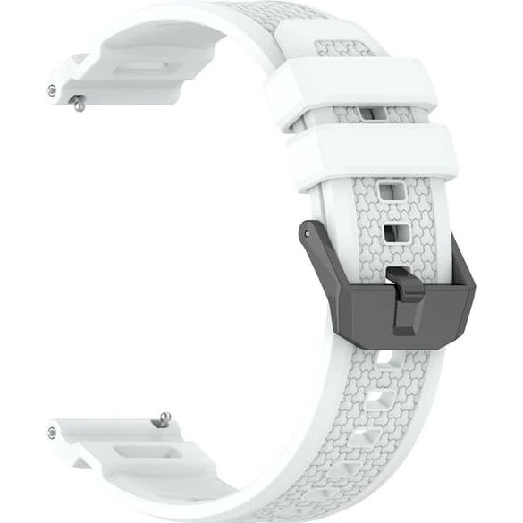 Garmin Venu X1 / Coros Nomad Silikone Rem - Hvid