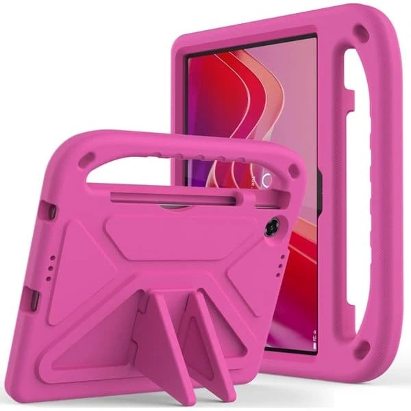 Lenovo Tab TB311FU Etui med Håndgreb og Stativ i Skum - Rose