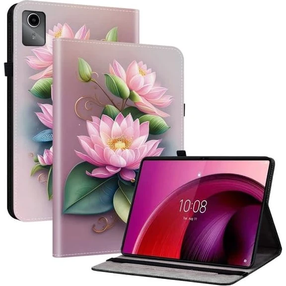 Lenovo Tab M11 / Xiaoxin Pad 11 Cover med Stativ & Kortlommer - Lotus