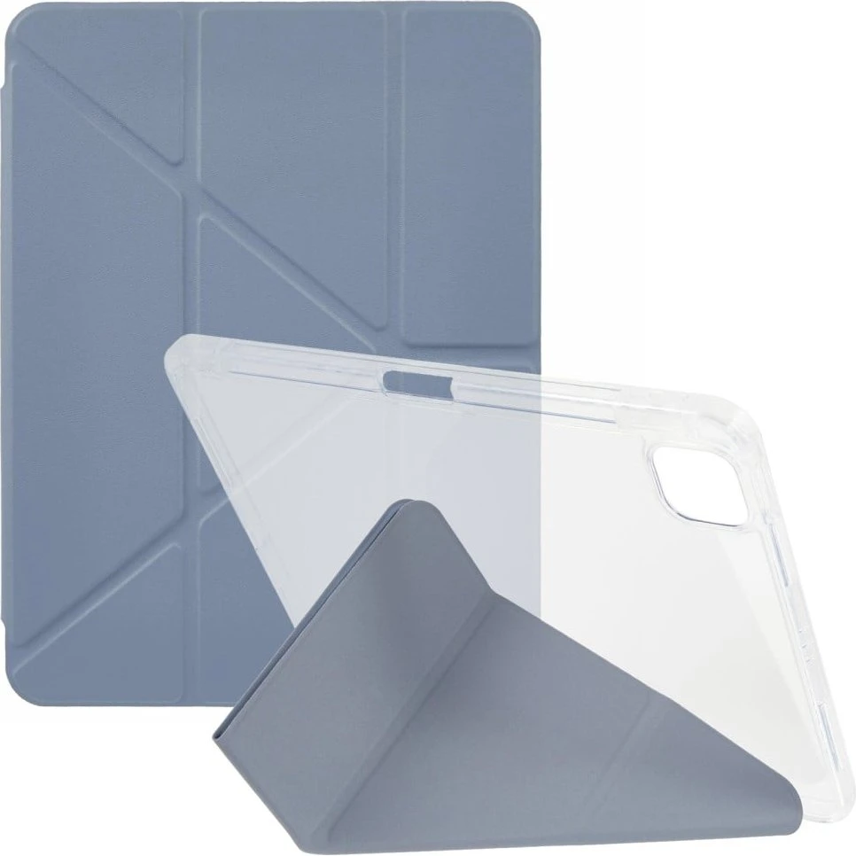 Origami iPad Air & Pro 11" Cover med gennemsigtig bagside