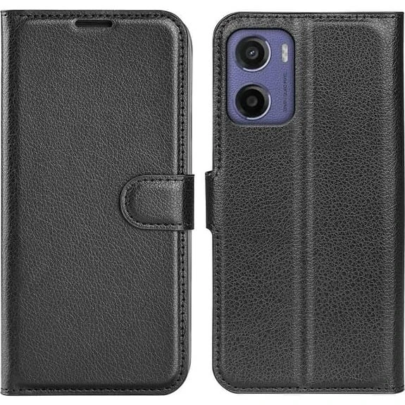 Motorola Moto E15 Flip Etui - Sort
