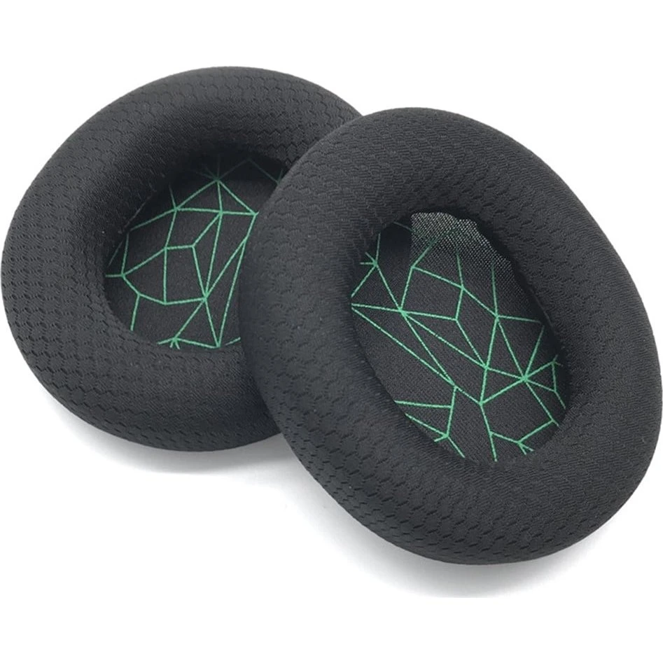 SteelSeries Arctis 7/5/3 Ørepuder i Memory Foam - Sort/Grøn