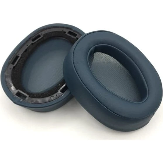 Sony MDR-100ABN / WH-H900N Ørepuder i Proteinlæder - Sortliggrøn