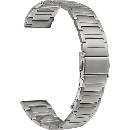 Garmin Venu 3 Urrem - Justerbar Titanium-farvet Rustfrit Stål